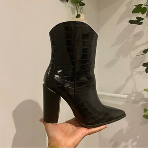 Crocodile Ankle Boot